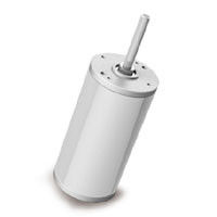 Perumahan Tertutup 100W Permanen Magnet Brushless Motor DC pemasok