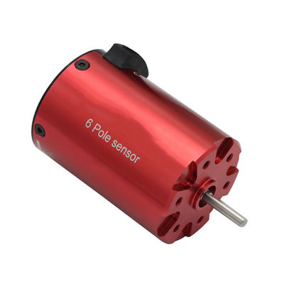 1Nm Tahan Air 6 Tiang Motor DC Brushless Sensored pemasok